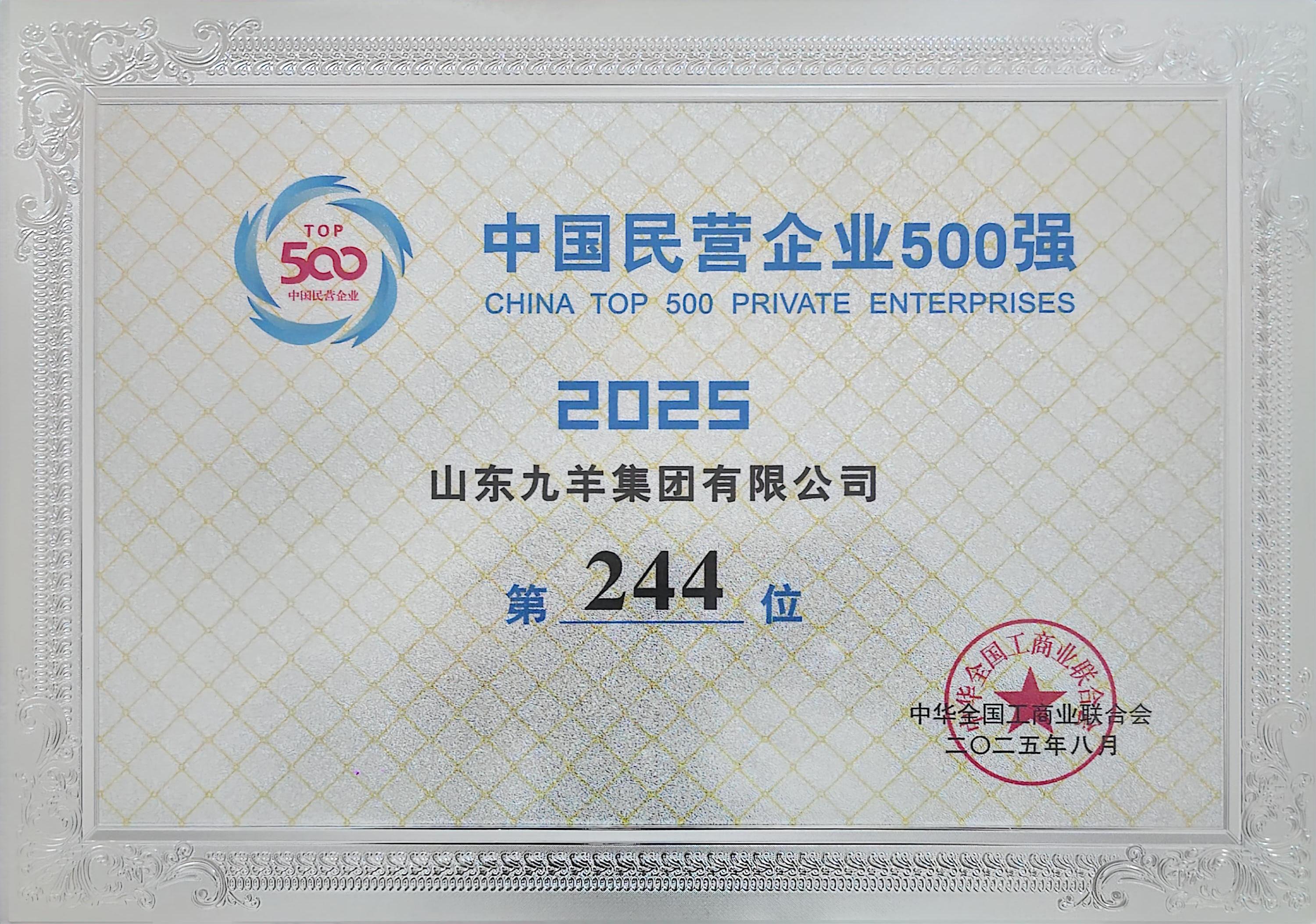 2025年中國民營企業(yè)500強 244位.jpg